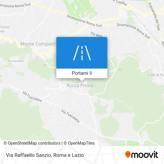 Mappa Via Raffaello Sanzio