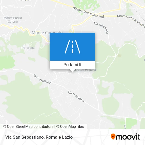 Mappa Via San Sebastiano