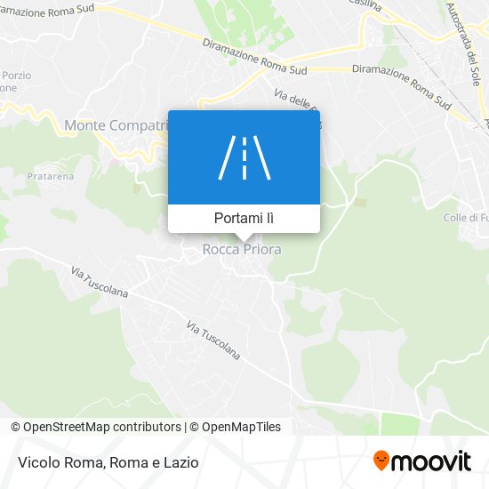 Mappa Vicolo Roma