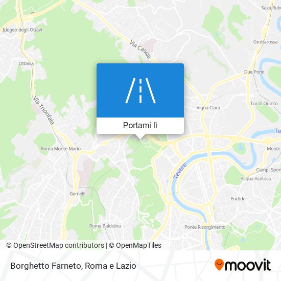 Mappa Borghetto Farneto