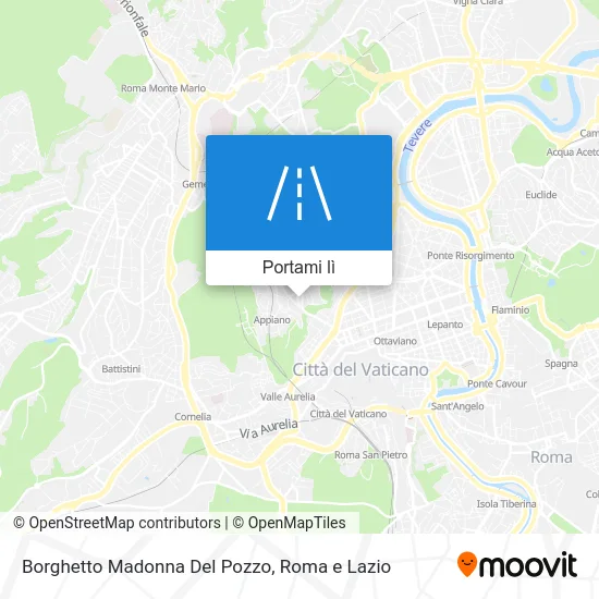 Mappa Borghetto Madonna Del Pozzo