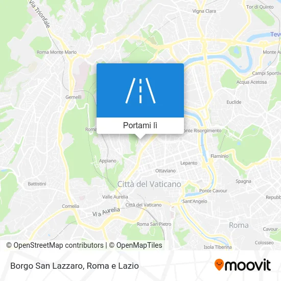 Mappa Borgo San Lazzaro
