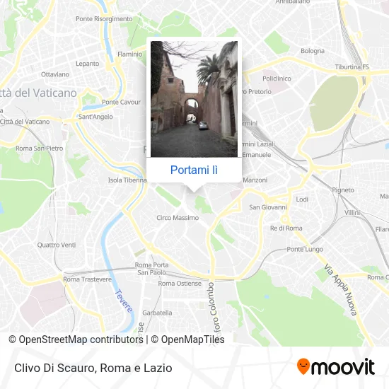 Mappa Clivo Di Scauro