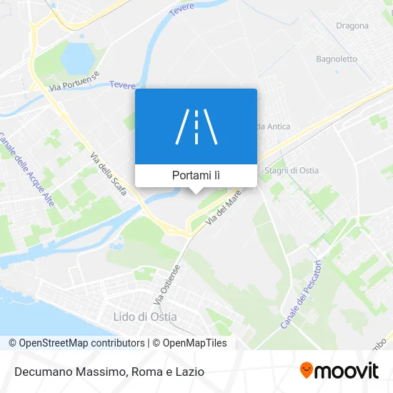 Mappa Decumano Massimo