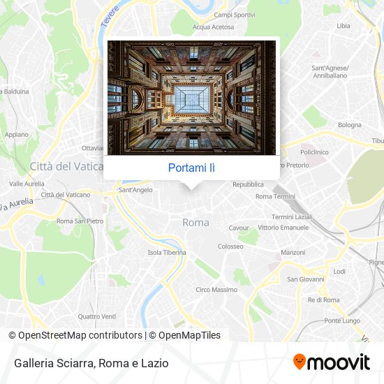 Mappa Galleria Sciarra