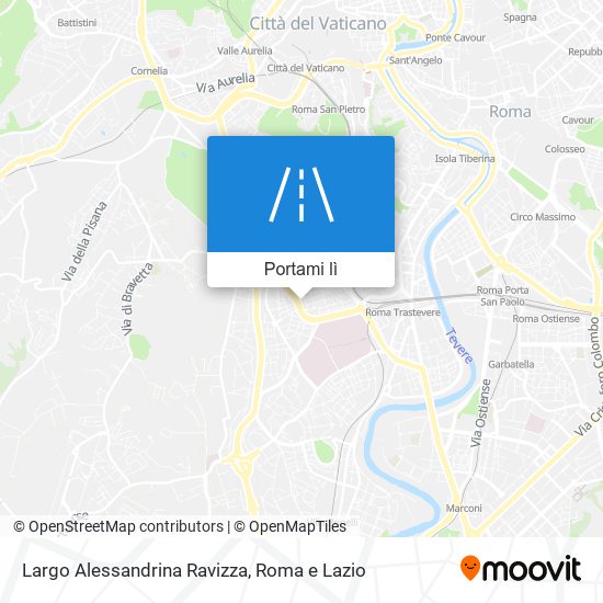 Mappa Largo Alessandrina Ravizza
