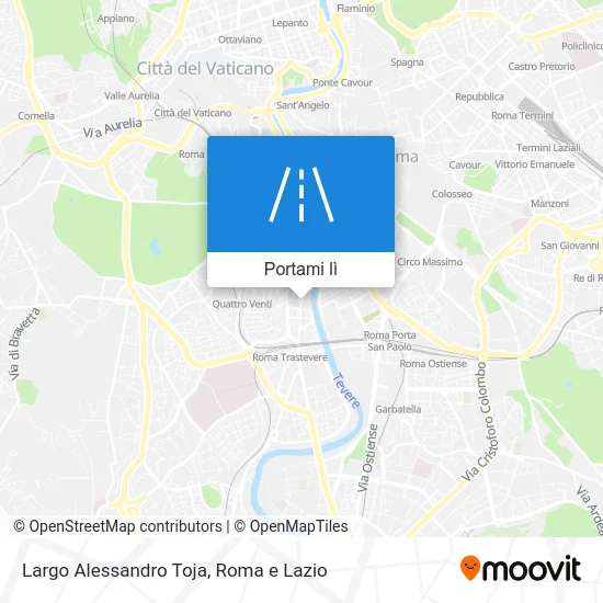 Mappa Largo Alessandro Toja