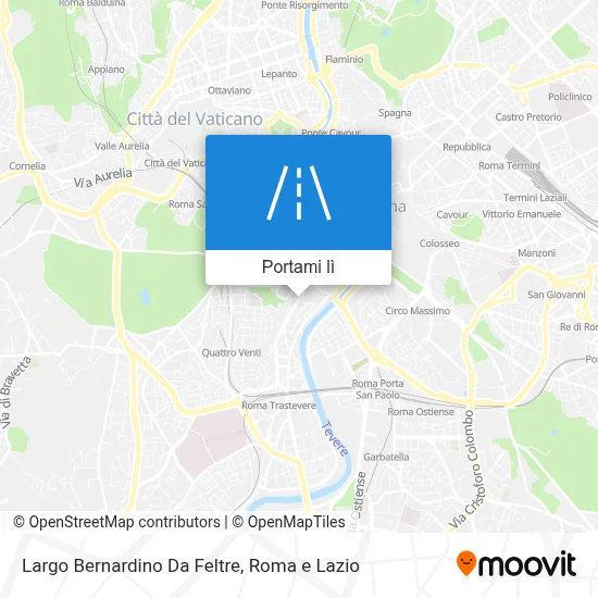 Mappa Largo Bernardino Da Feltre