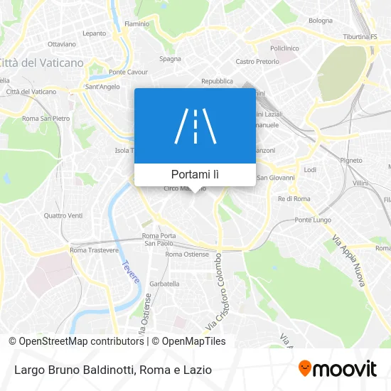 Mappa Largo Bruno Baldinotti