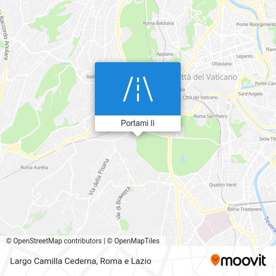 Mappa Largo Camilla Cederna