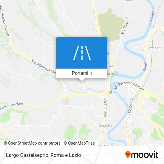 Mappa Largo Castelseprio