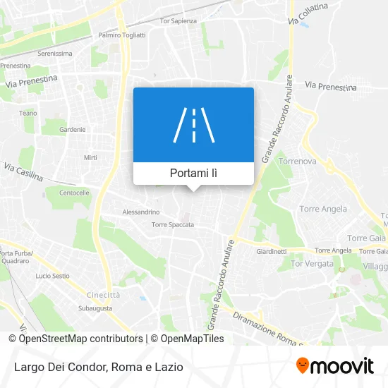 Mappa Largo Dei Condor