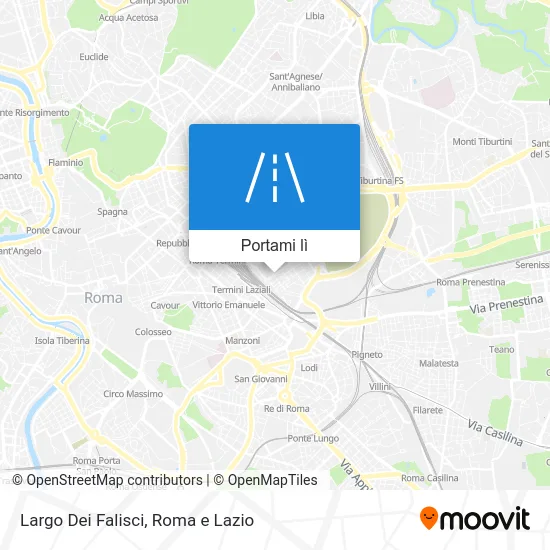 Mappa Largo Dei Falisci