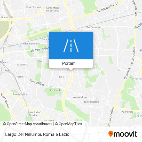 Mappa Largo Dei Nelumbi