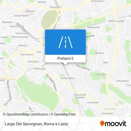 Mappa Largo Dei Savorgnan