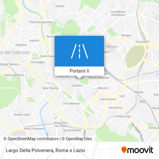 Mappa Largo Della Polveriera