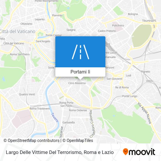 Mappa Largo Delle Vittime Del Terrorismo