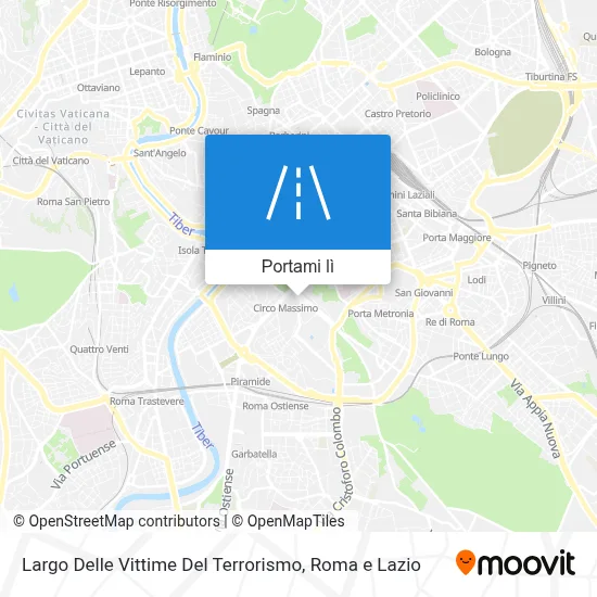 Mappa Largo Delle Vittime Del Terrorismo