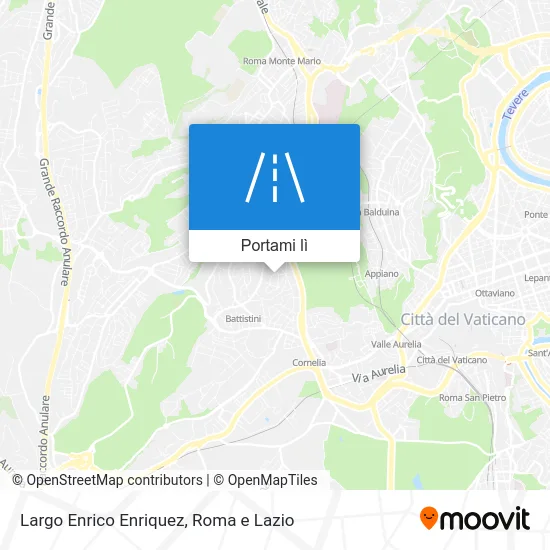 Mappa Largo Enrico Enriquez