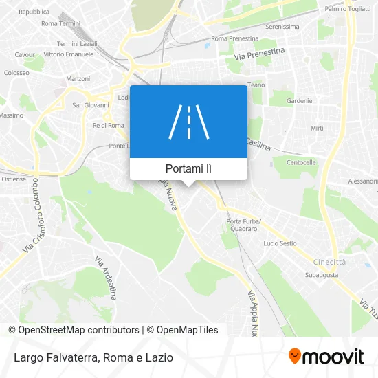 Mappa Largo Falvaterra