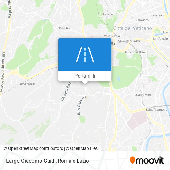 Mappa Largo Giacomo Guidi