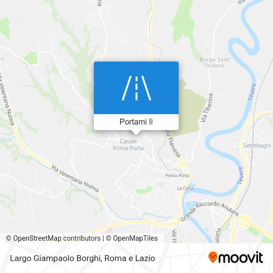 Mappa Largo Giampaolo Borghi