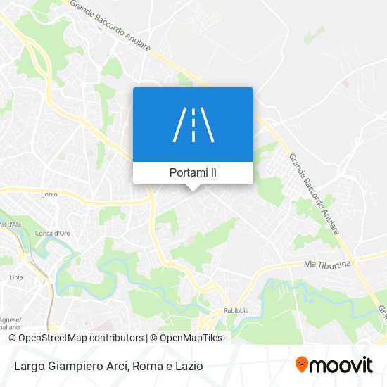 Mappa Largo Giampiero Arci