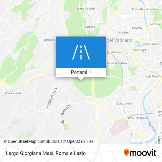 Mappa Largo Giorgiana Masi