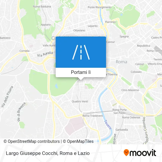 Mappa Largo Giuseppe Cocchi