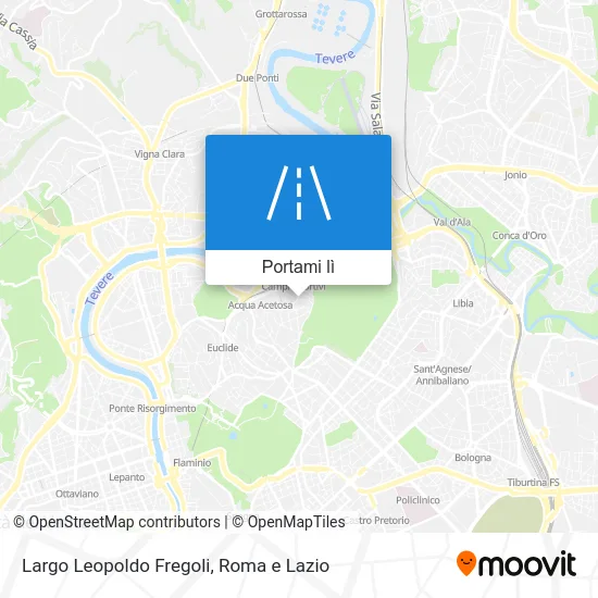 Mappa Largo Leopoldo Fregoli