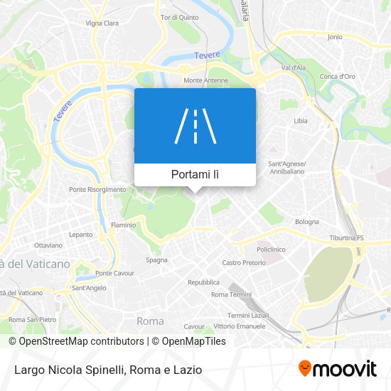 Mappa Largo Nicola Spinelli