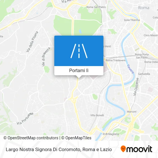 Mappa Largo Nostra Signora Di Coromoto