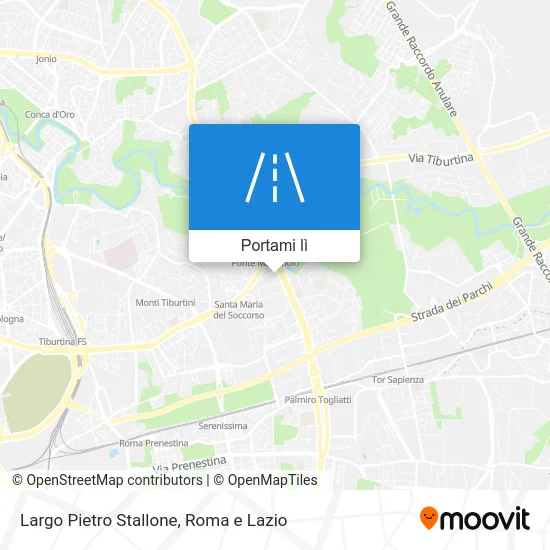 Mappa Largo Pietro Stallone
