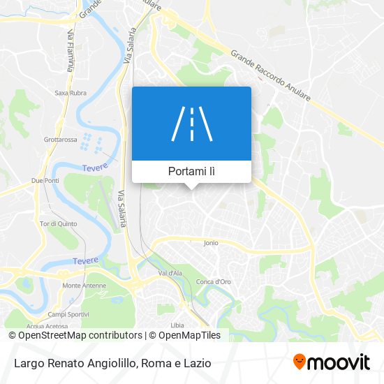 Mappa Largo Renato Angiolillo