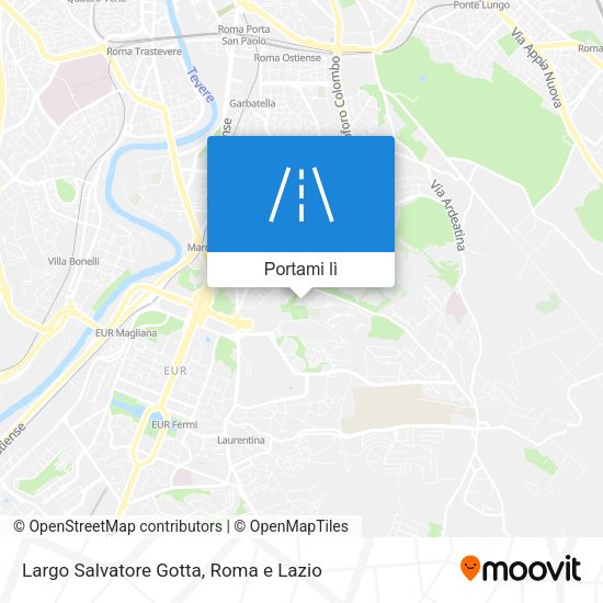 Mappa Largo Salvatore Gotta