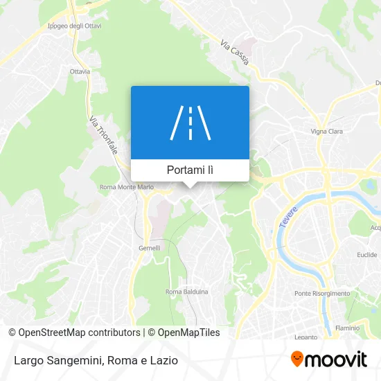 Mappa Largo Sangemini