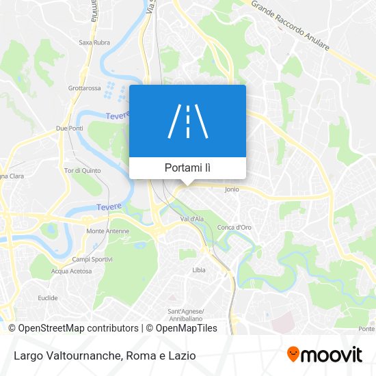 Mappa Largo Valtournanche