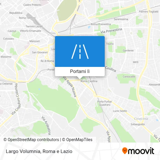 Mappa Largo Volumnia