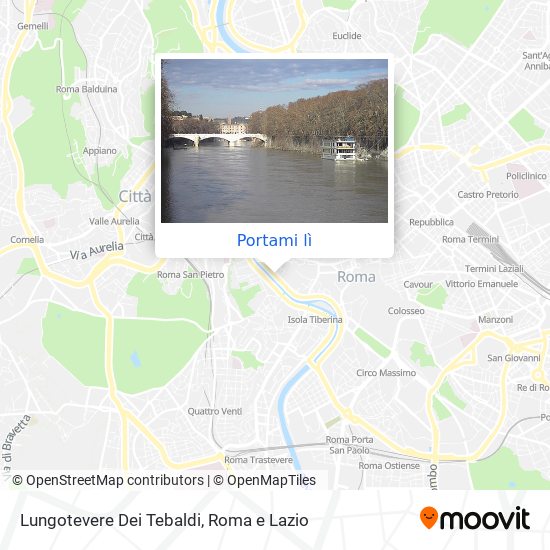 Mappa Lungotevere Dei Tebaldi