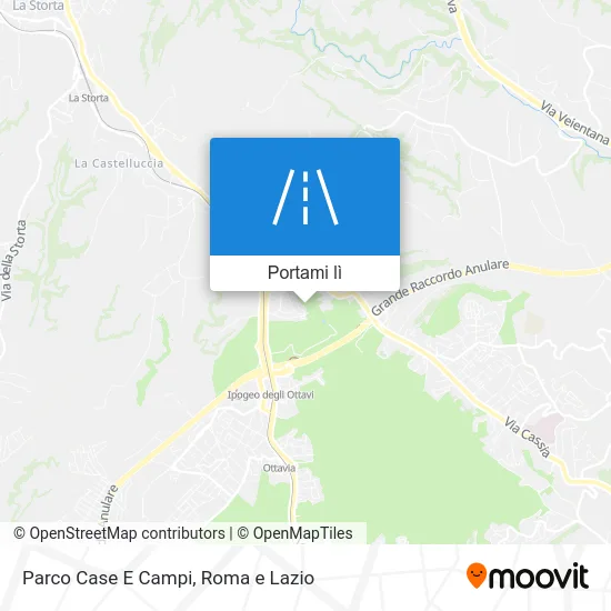 Mappa Parco Case E Campi