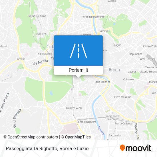 Mappa Passeggiata Di Righetto