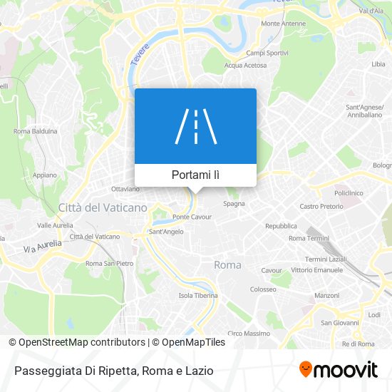 Mappa Passeggiata Di Ripetta