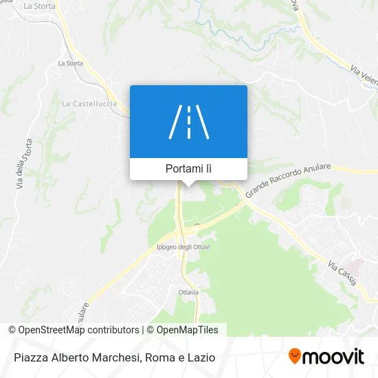 Mappa Piazza Alberto Marchesi