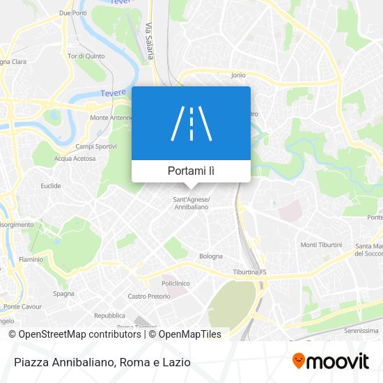 Mappa Piazza Annibaliano