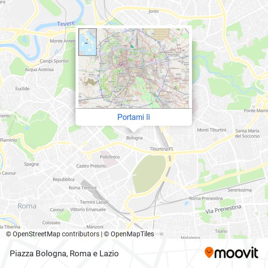 Mappa Piazza Bologna