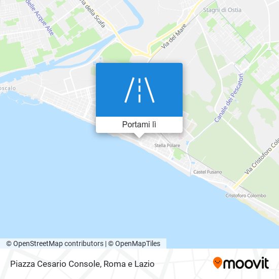 Mappa Piazza Cesario Console