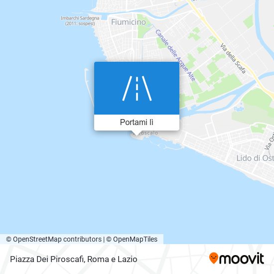 Mappa Piazza Dei Piroscafi