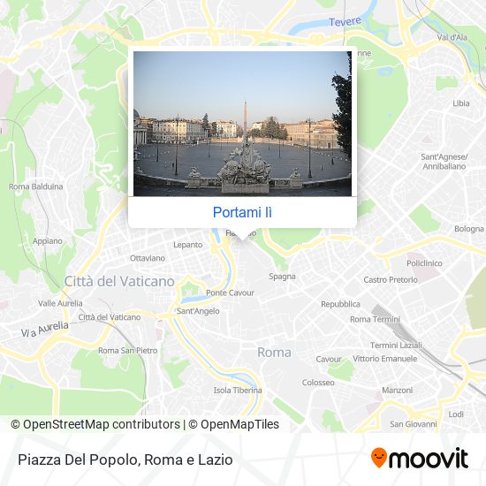 Mappa Piazza Del Popolo