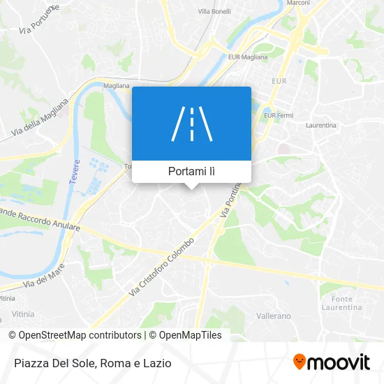 Mappa Piazza Del Sole