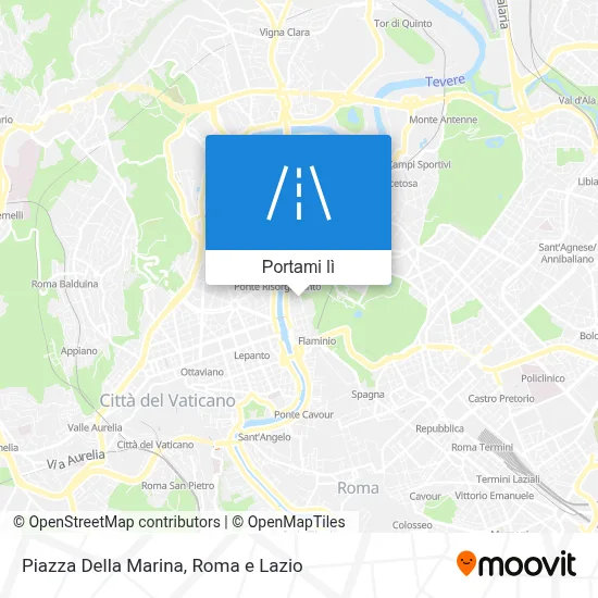 Mappa Piazza Della Marina